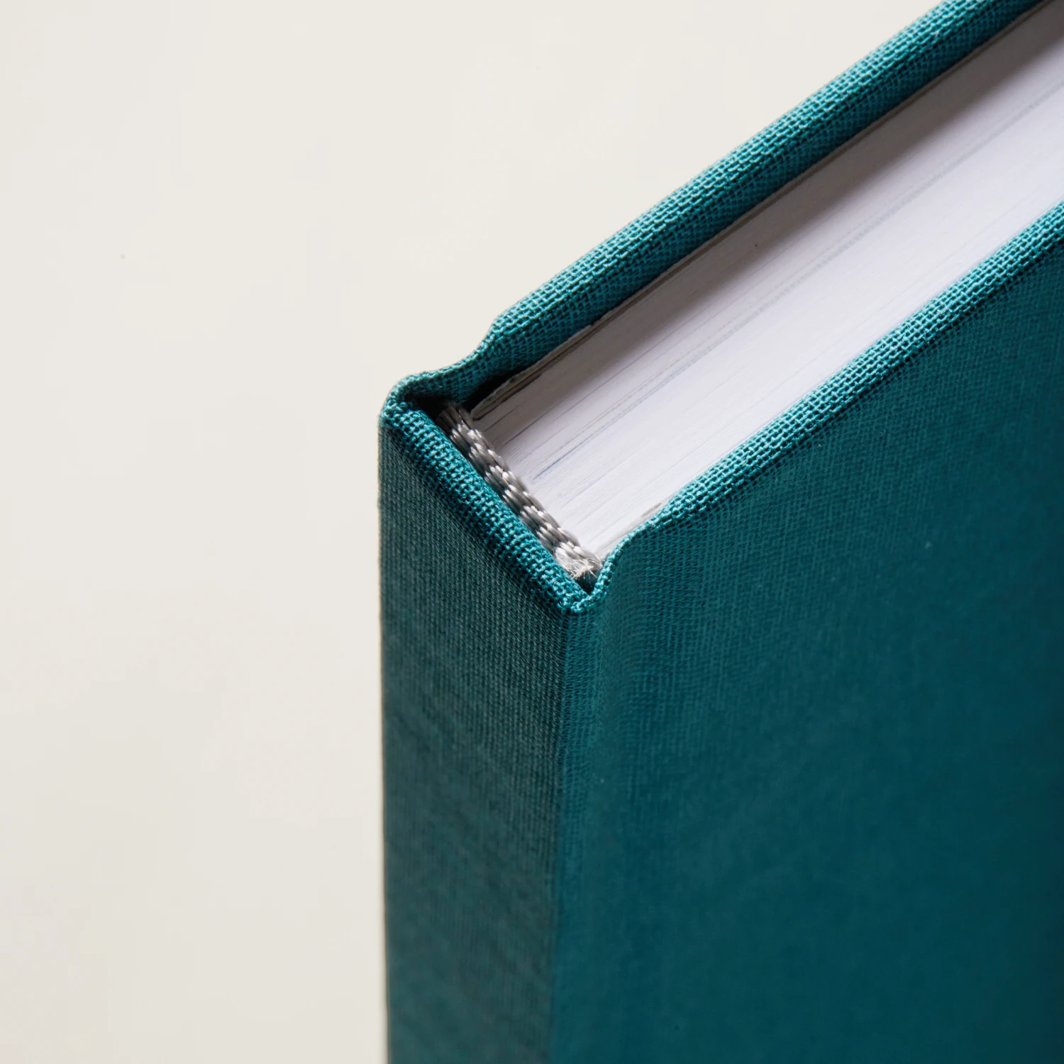 Fabric Photo Book Foil Stamped Title