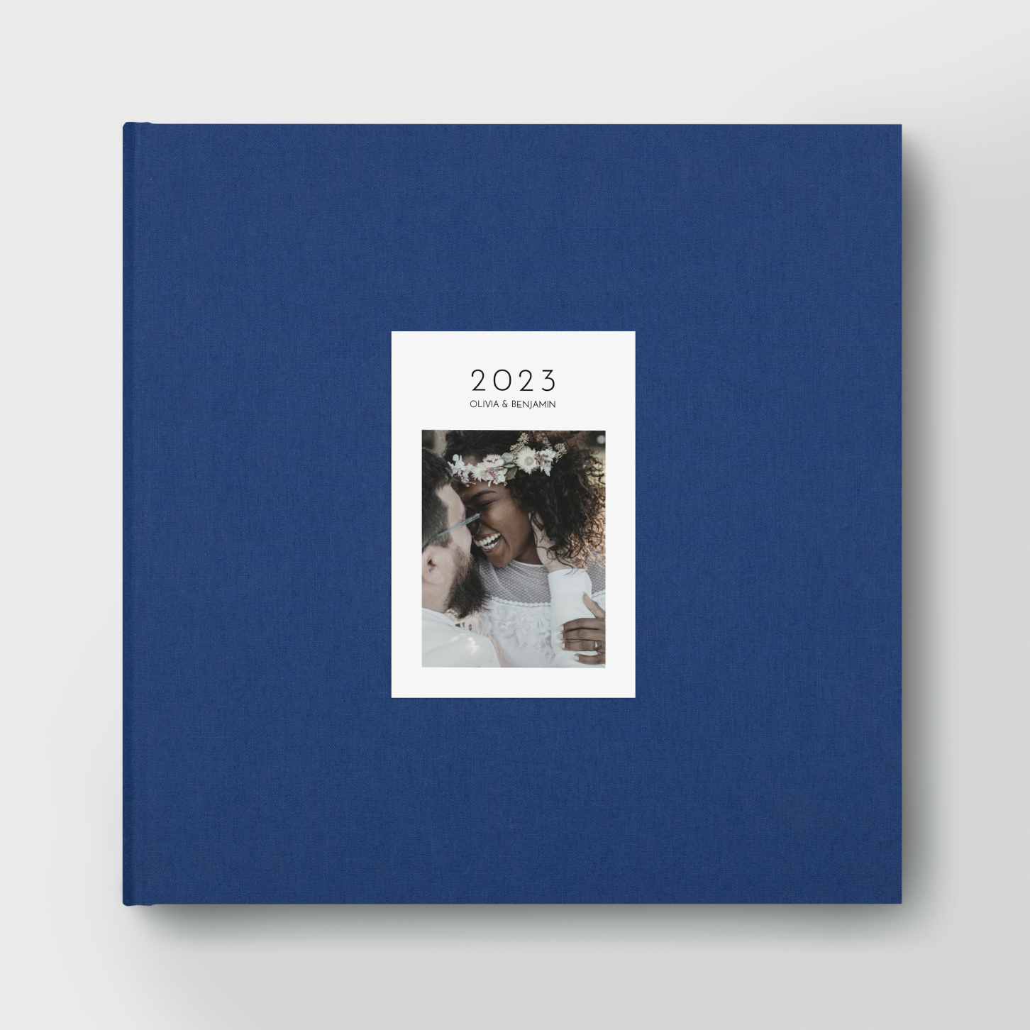 Fabric Photo Book Debossed Photo Cover
