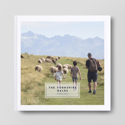 Hardcover Photo Books Label